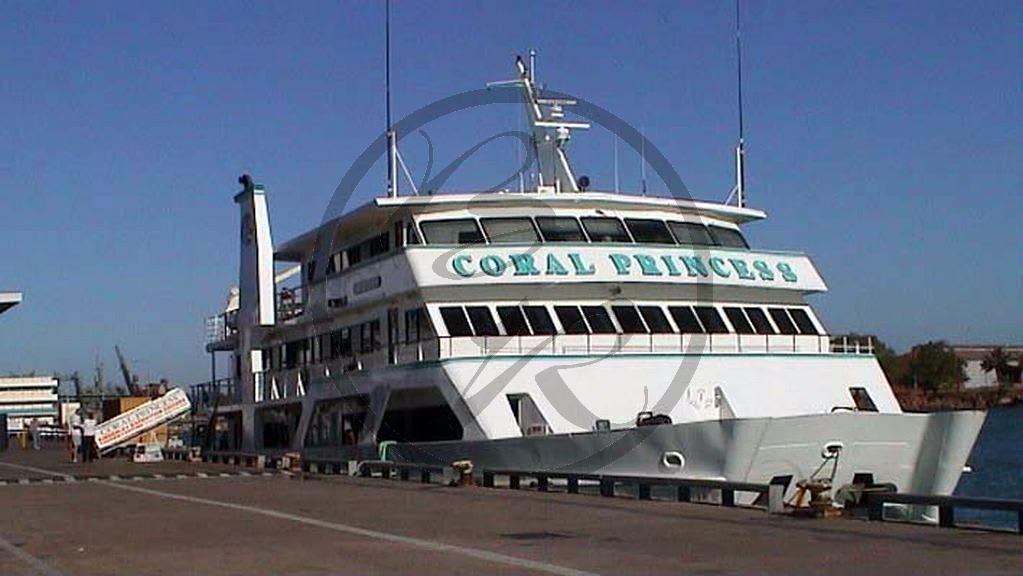 025_Kimberley Cruise - Darwin, Coral Princess im Hafen (WA-2003-034).JPG